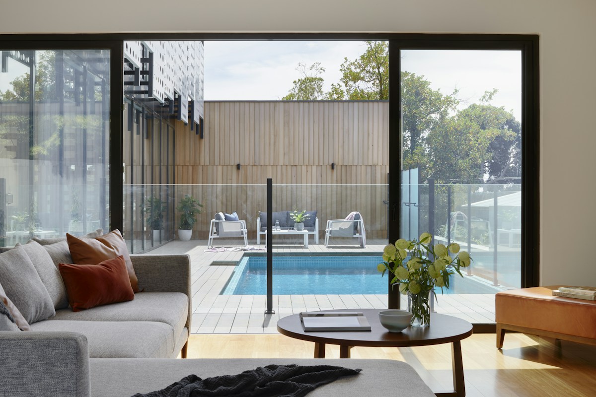 Poolside living
